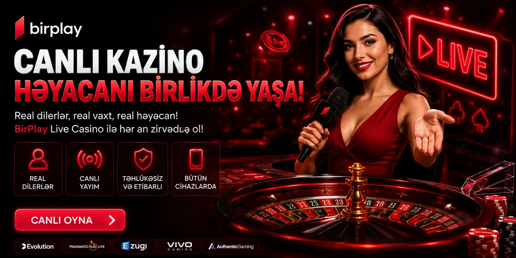 Canlı kazino — Birplay